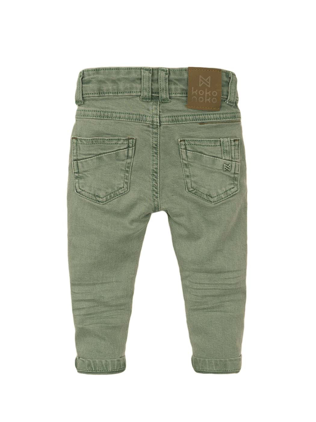 Boy's Jeans Pants - E38821-37 Green