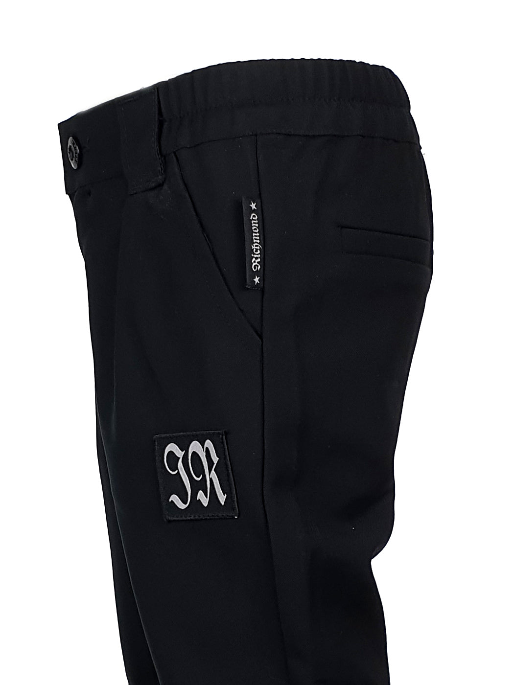 JOHN RICHMOND-Boy's straight-leg trousers with logo-RIP23083PANE