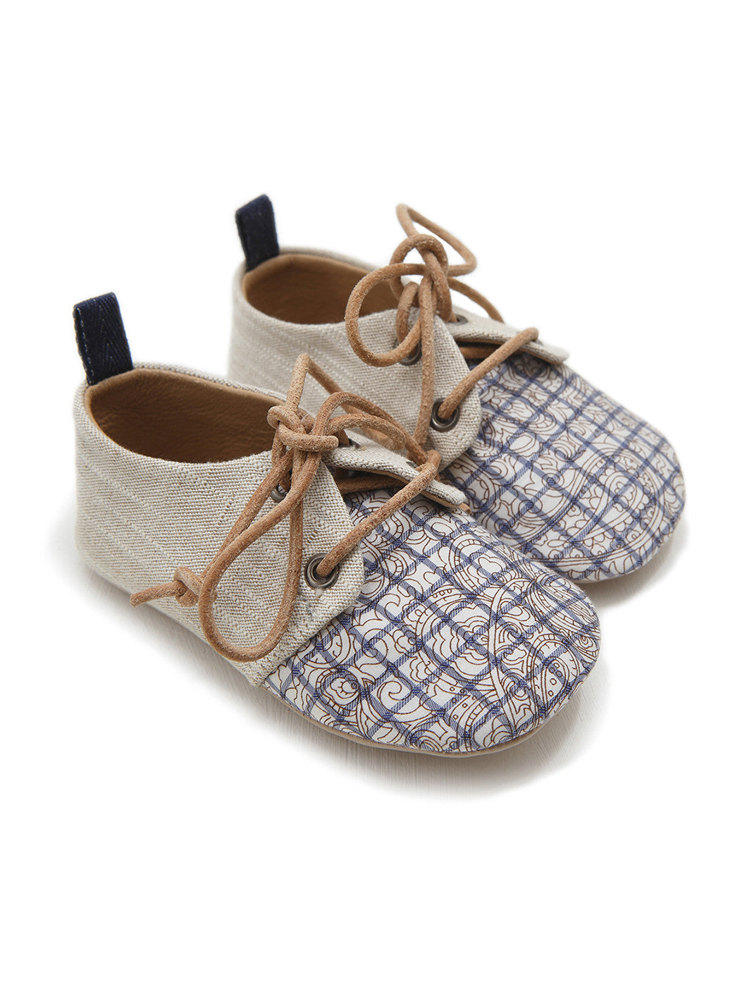 Baby's Shoe for boy - ROBBIE Beige