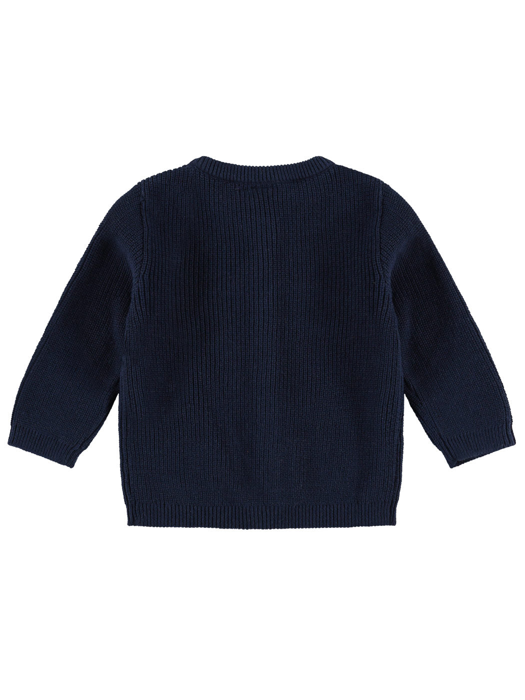 Knitted Baby Cardigan - NWB23329340 Blue