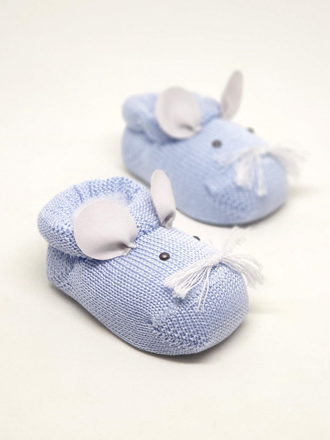 STORY LORIS - Baby Light Blue bonnet & Booties Gift Set-21195