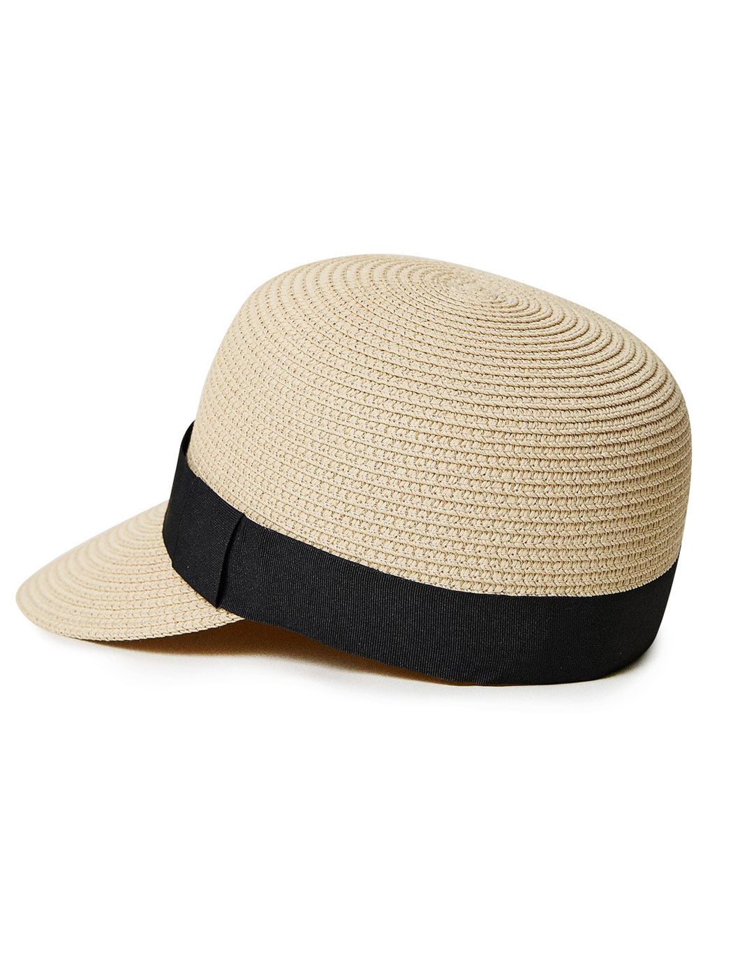 TWINSET Girl's Straw hat with logo - 231GJ4760 Beige