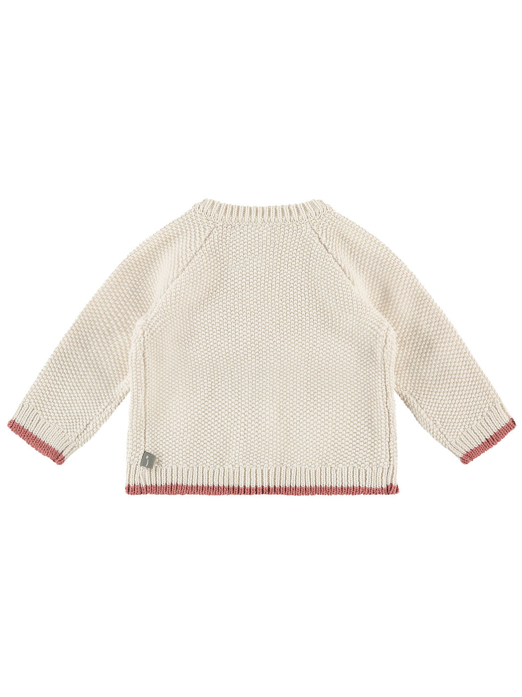 Babyface - Knitted Cardigan for newborn - NWB23228320 Cream