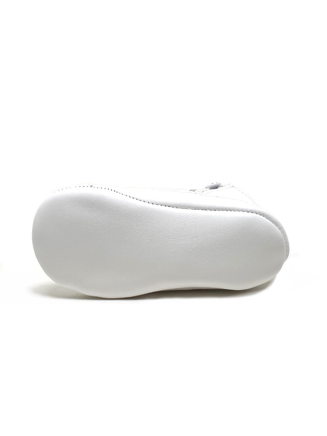 Baptismal leather booties for baby-PR-M128