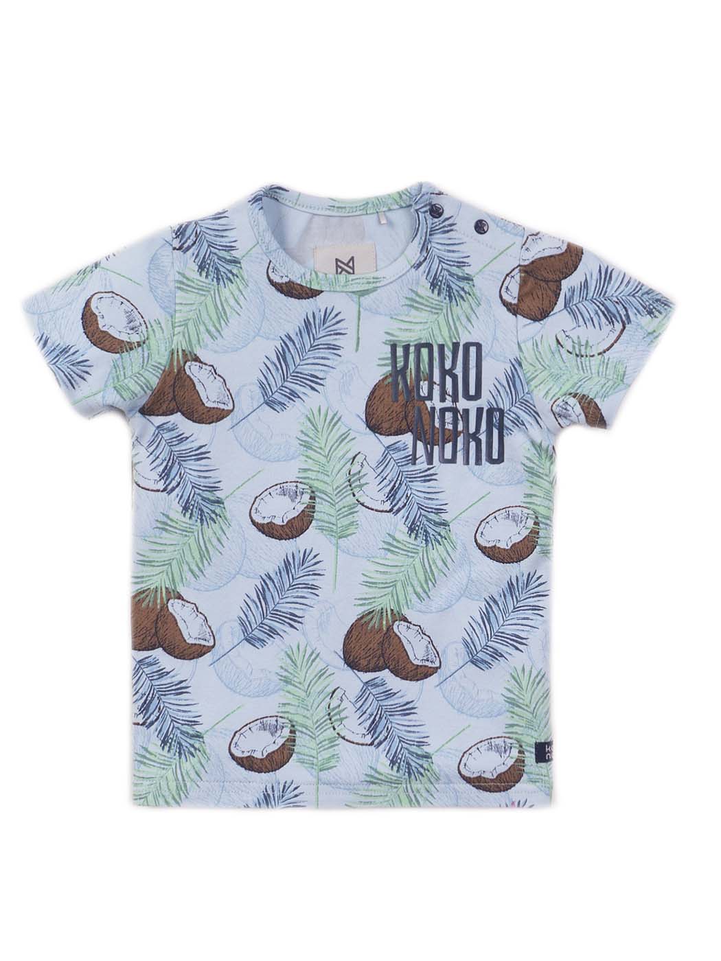 Boy's T-Shirt Coconuts- E38800-37 Light blue