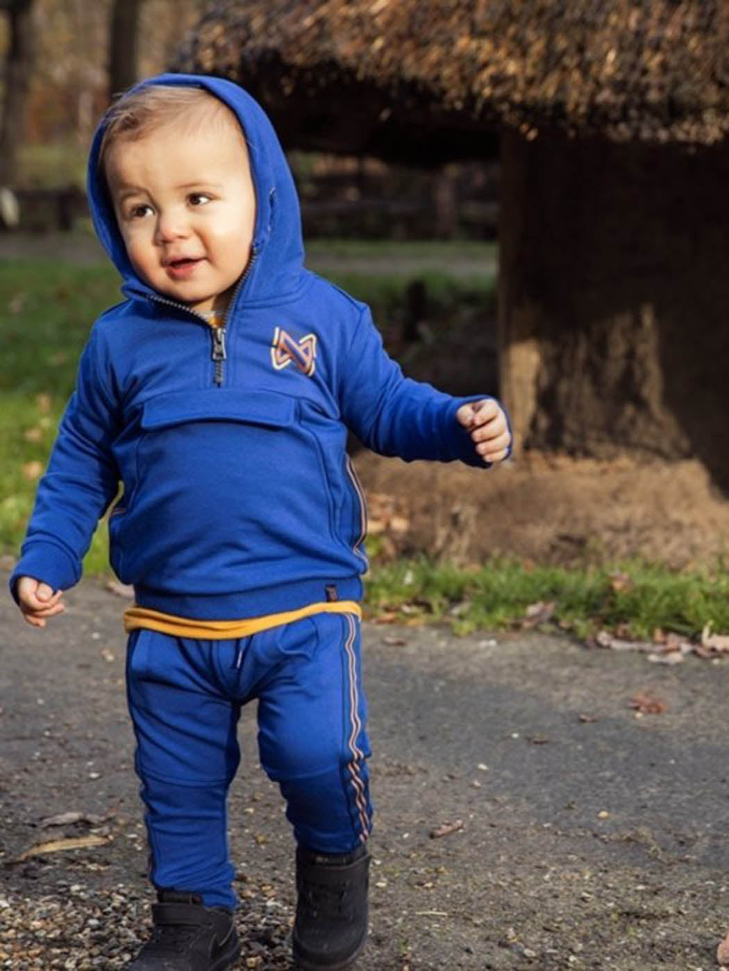 Boy's Jogging Trousers - F40830-37 Blue