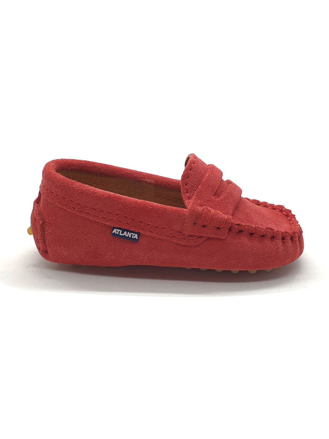 Atlanta Mocassin- Baby Shoes Moccasins Red-002G022