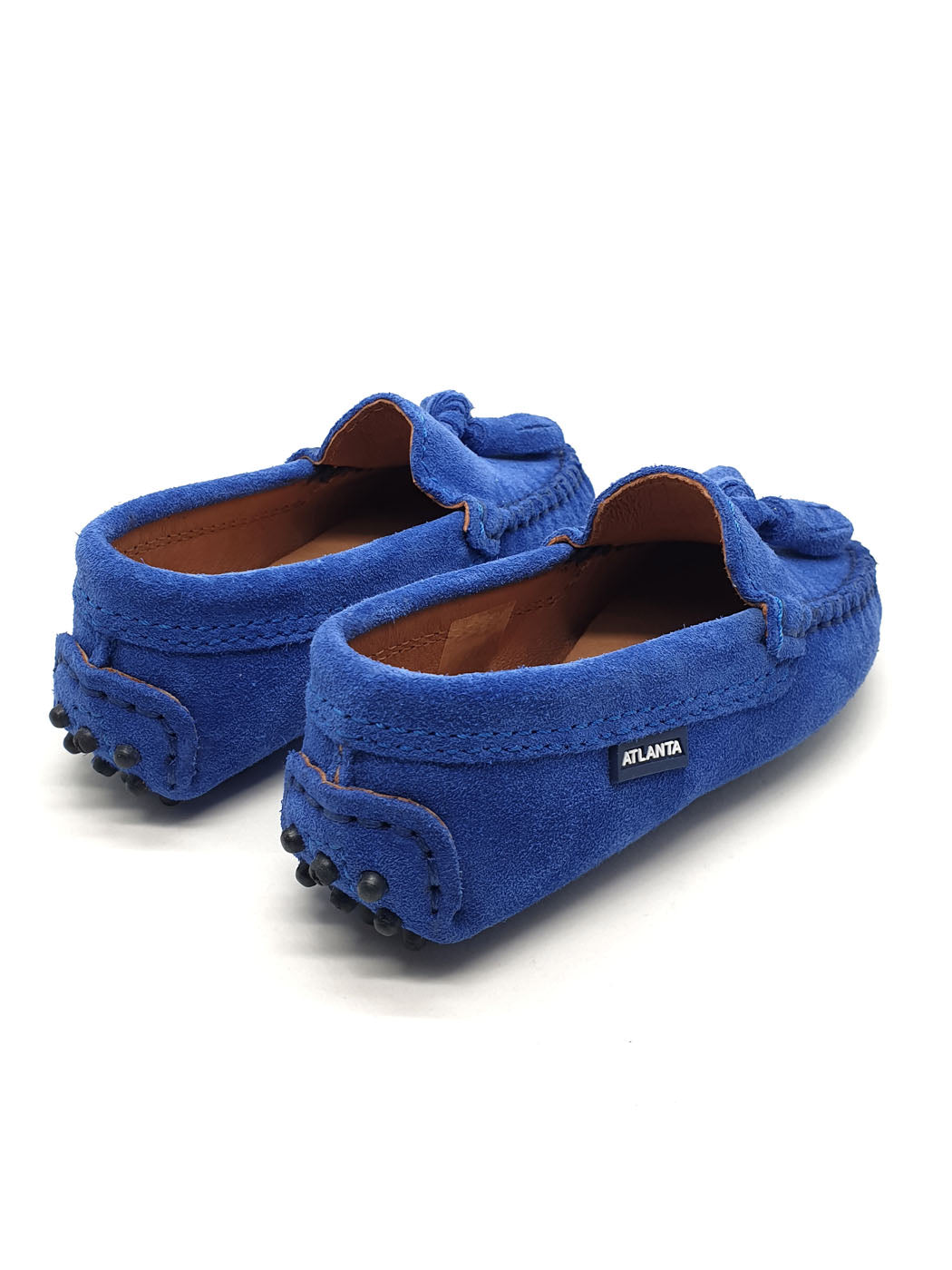 Atlanta Mocassin-Baby Shoes Moccasins Blue-016P009