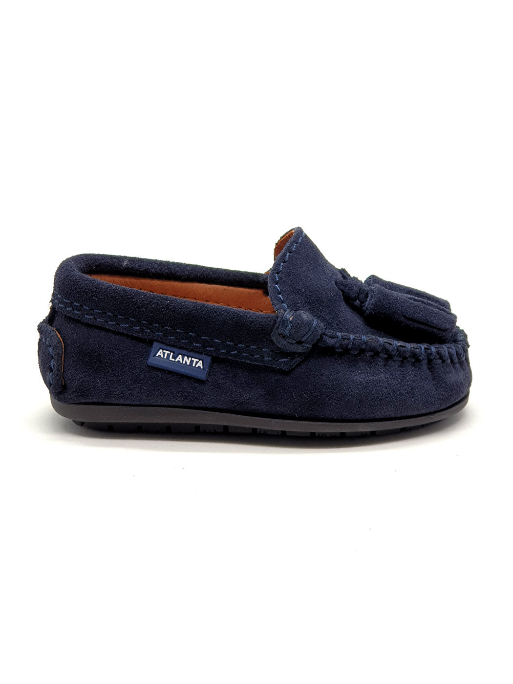 Atlanta Mocassin-Baby Shoes Moccasins Blue Dark-016G009