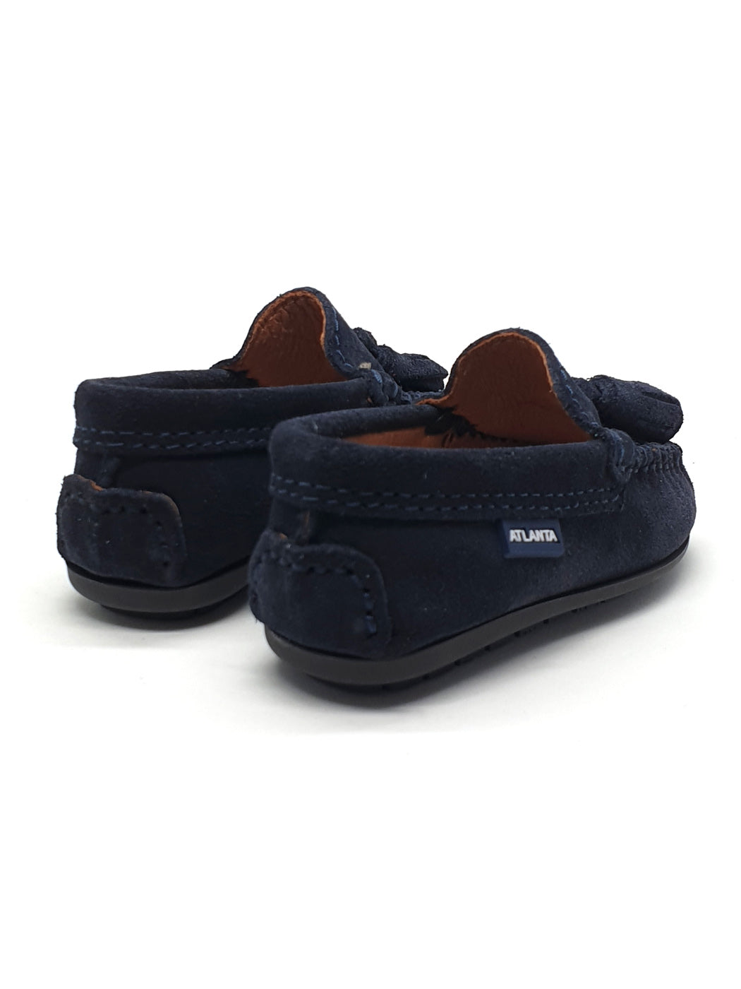 Atlanta Mocassin-Baby Shoes Moccasins Blue Dark-016G009