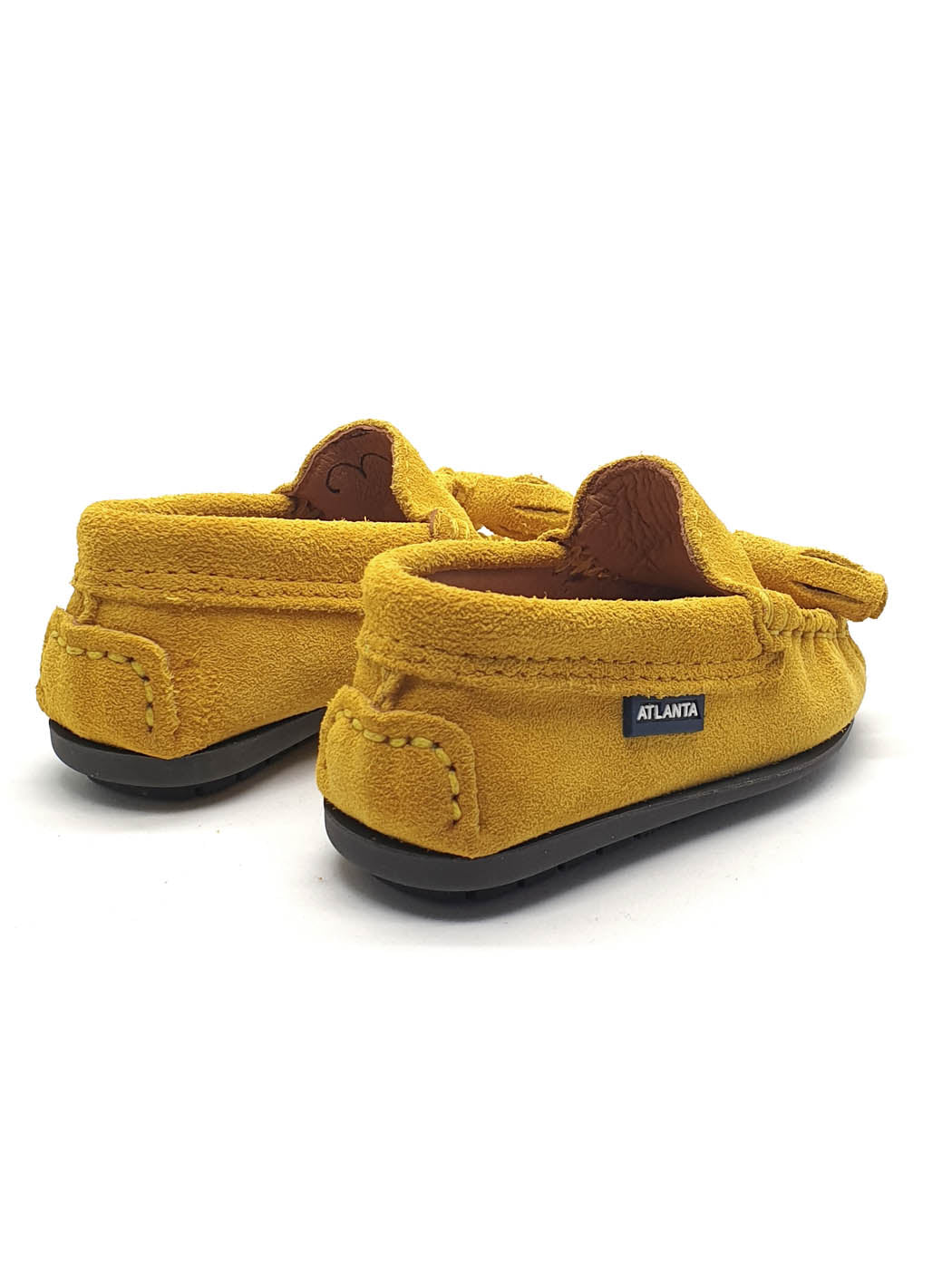 Atlanta Mocassin- Baby Shoes Moccasins Yellow-016G041