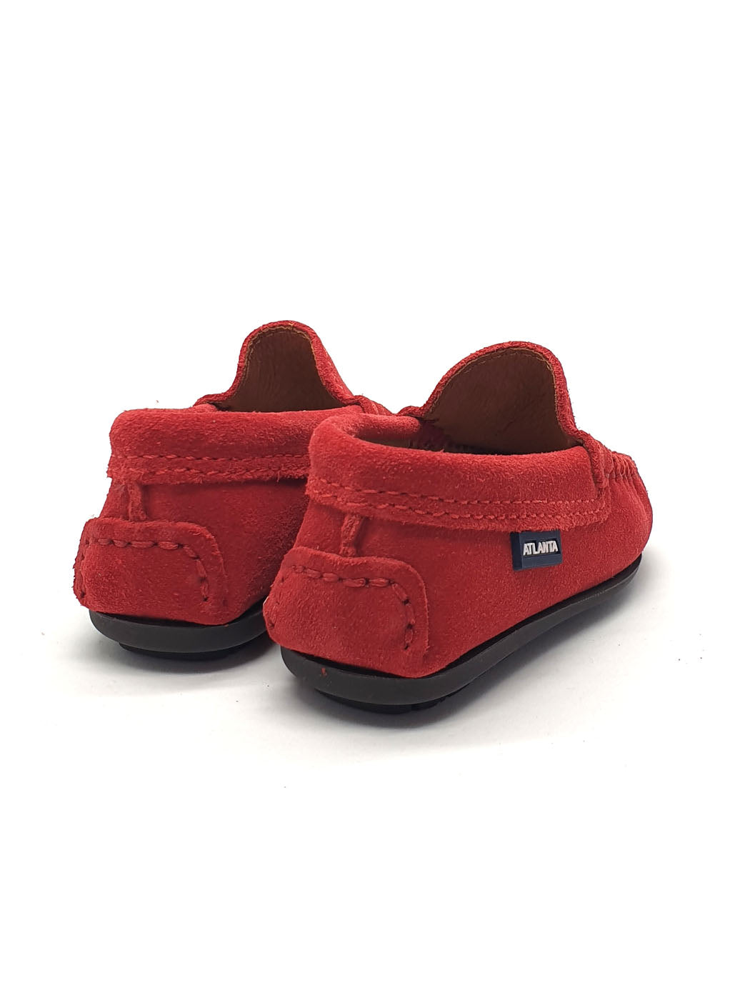 Atlanta Mocassin- Baby Shoes Moccasins Red-15G199