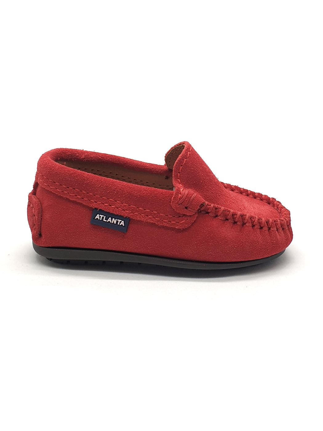 Atlanta Mocassin- Baby Shoes Moccasins Red-15G199