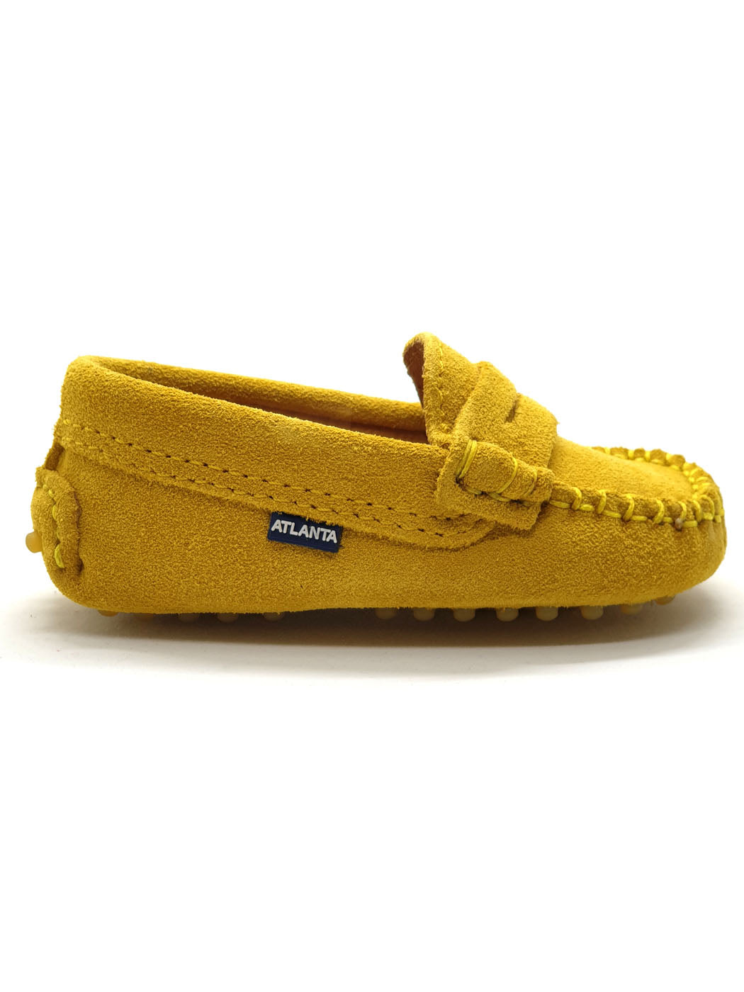 Atlanta Mocassin-Baby Shoes Moccasins Yellow-032B013