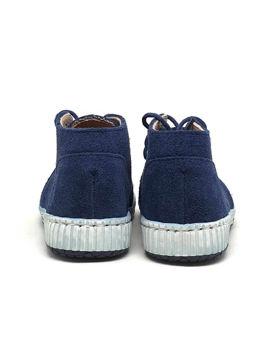 Baby bootie shoe for boy-BATISTA Blue