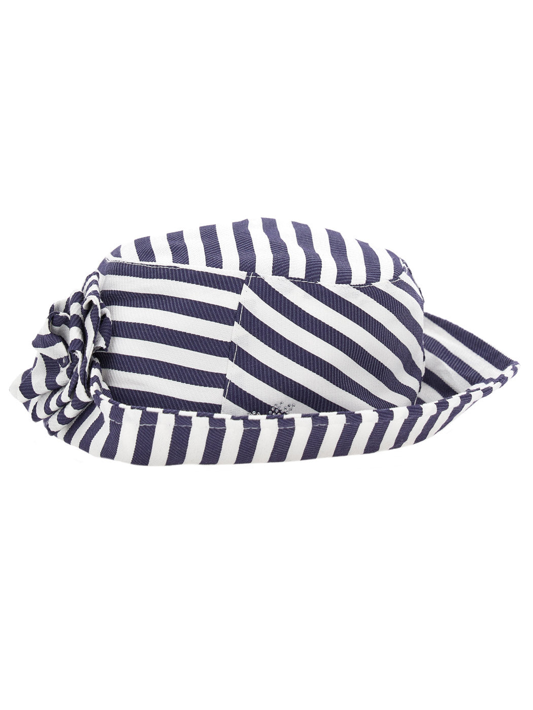 MONNALISA Sailor stripe cap for baby girl