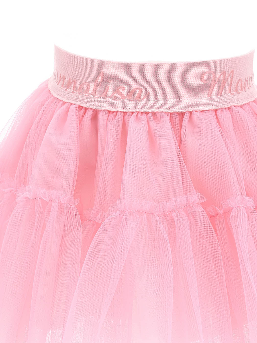 MONNALISA Silk-touch tulle skirt-37AGON