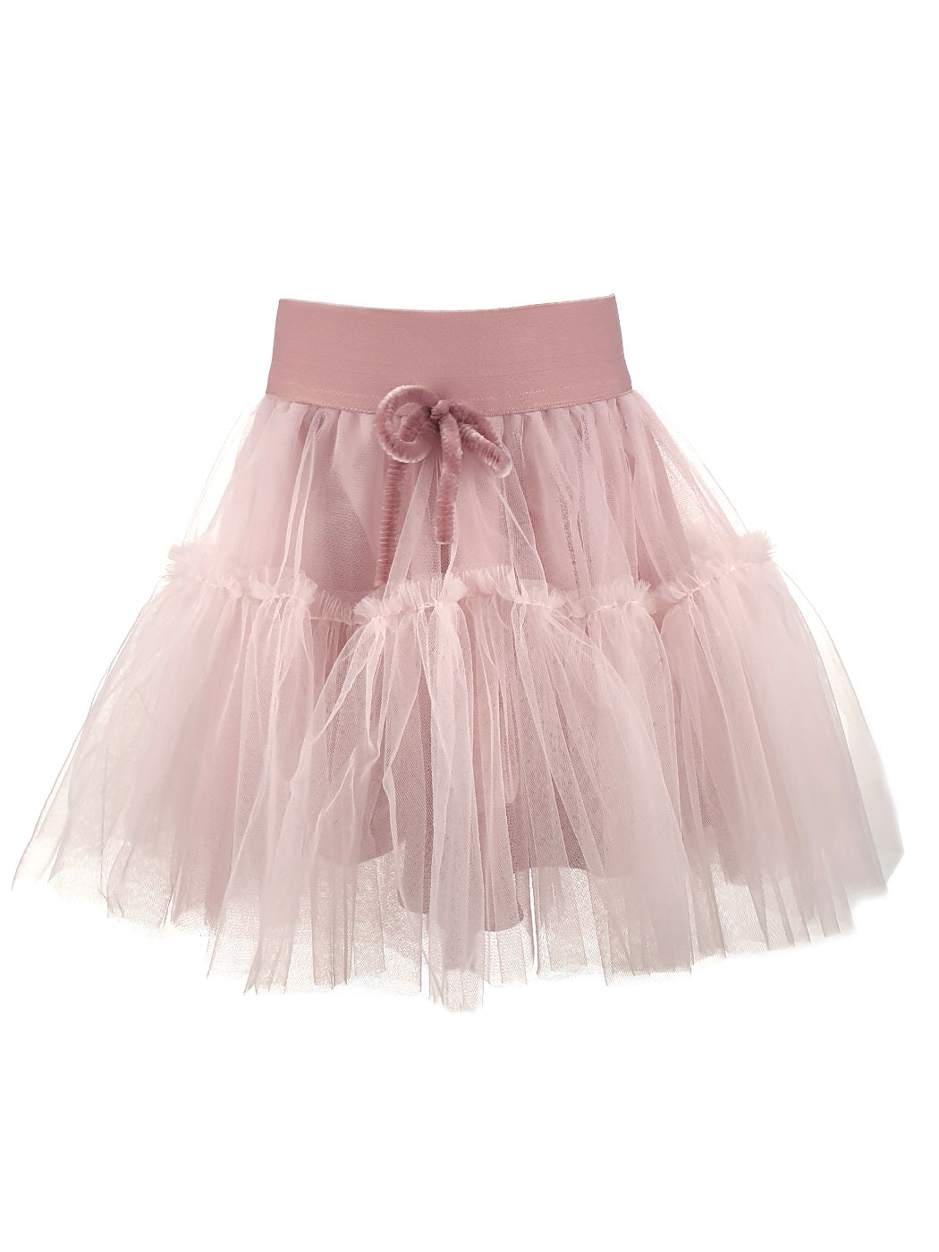 Pink Tutu tulle skirt with ruffles - BROOKE