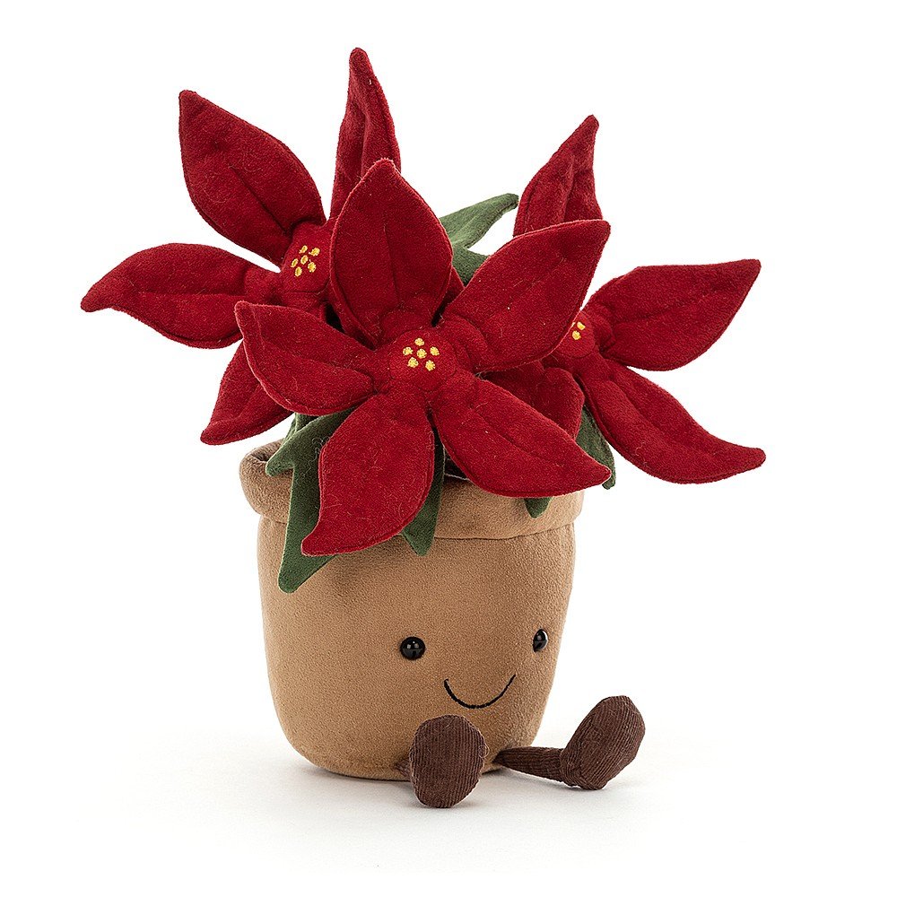 Jellycat soft toy Amuseable Poinsettia-A1PON