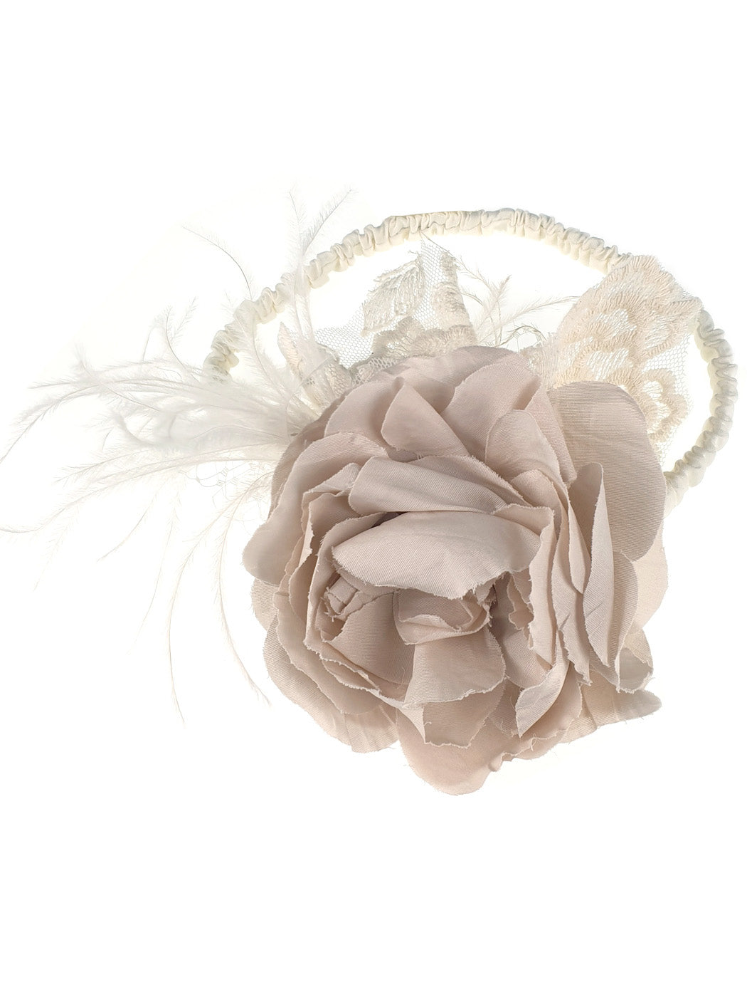 Girl's Headband with flower & lace - MAIRA SUMMER
