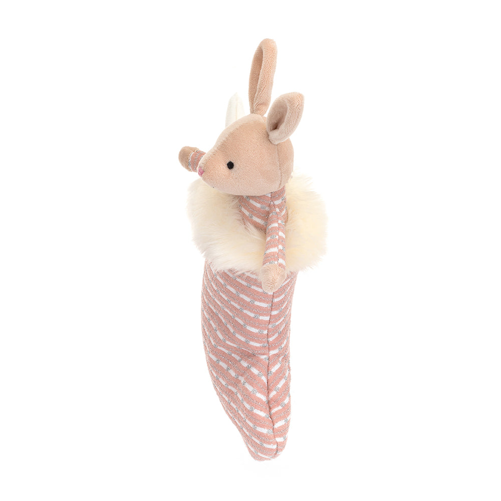 Jellycat soft toy Shimmer Stocking Bunny-SHIM4SB