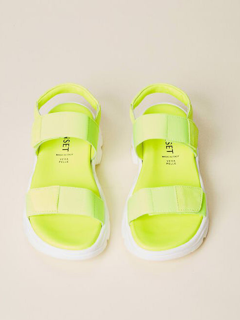 TWINSET kid's Sandals green-221GCJ04L