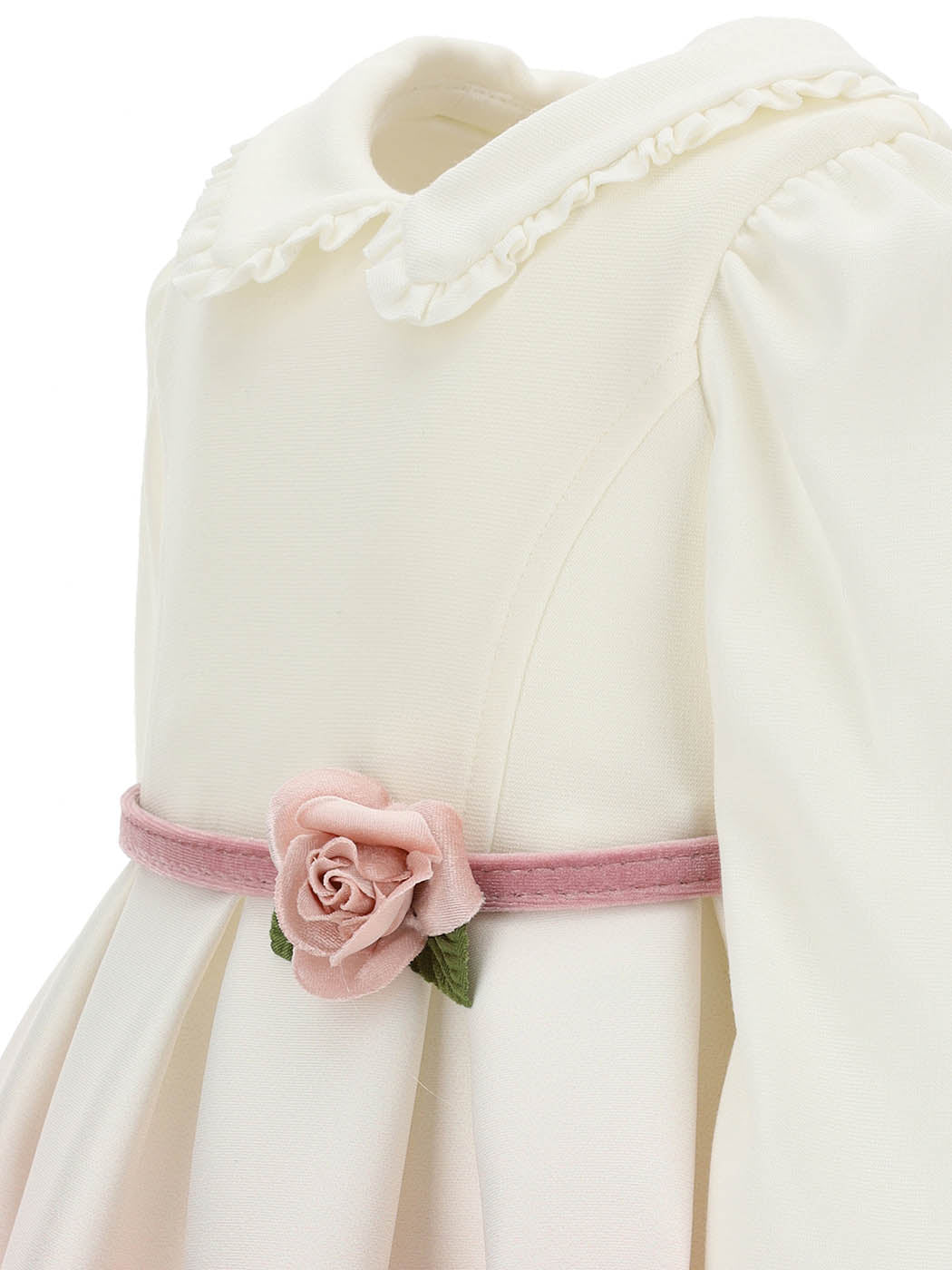 MONNALISA Floral φόρεμα bebe με ζώνη