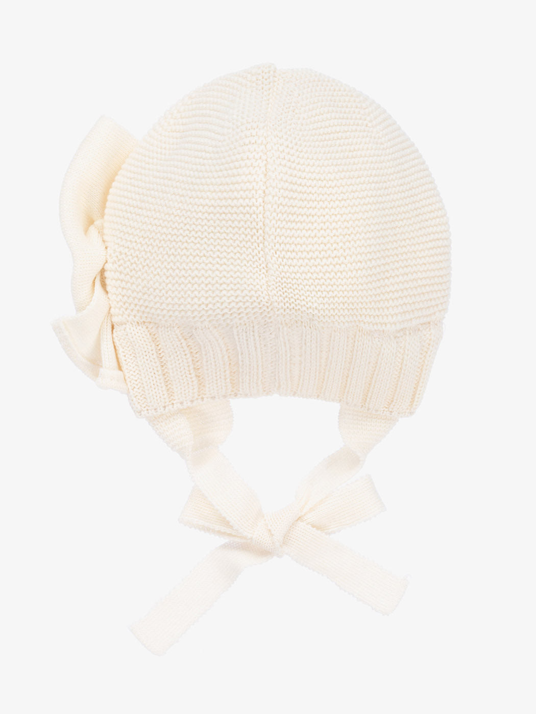 MONNALISA baby ivory bonnet