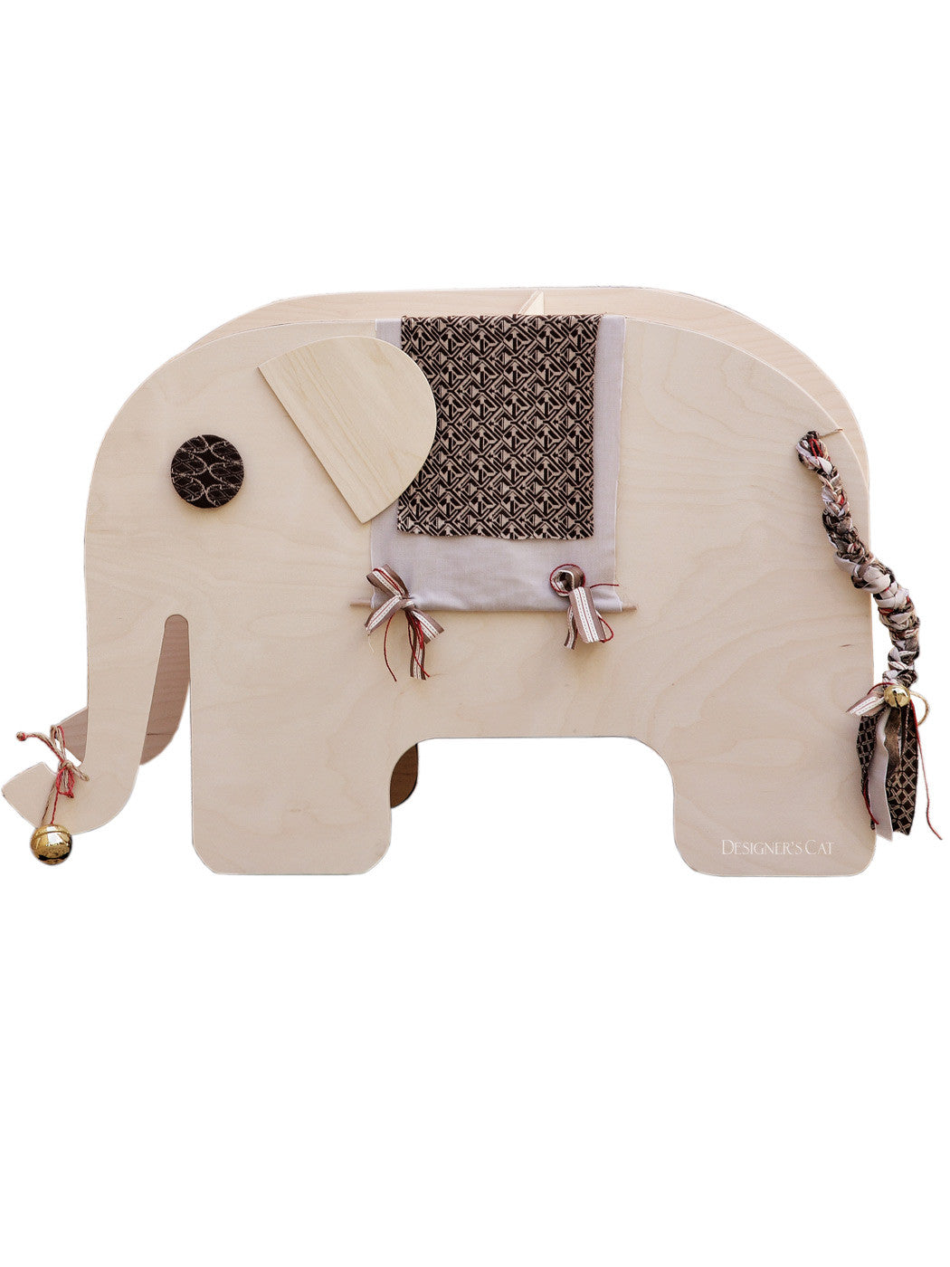 Baptism box for boy beige-des.ELEPHANT