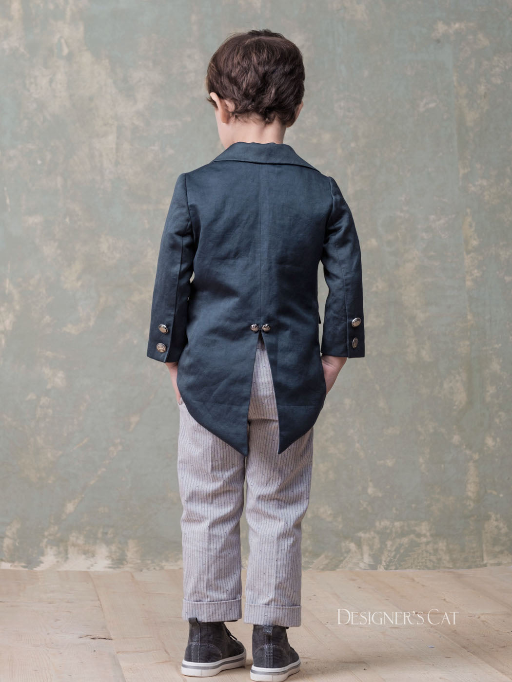 Boy's outfit set 4pcs - IAMVOS Grey