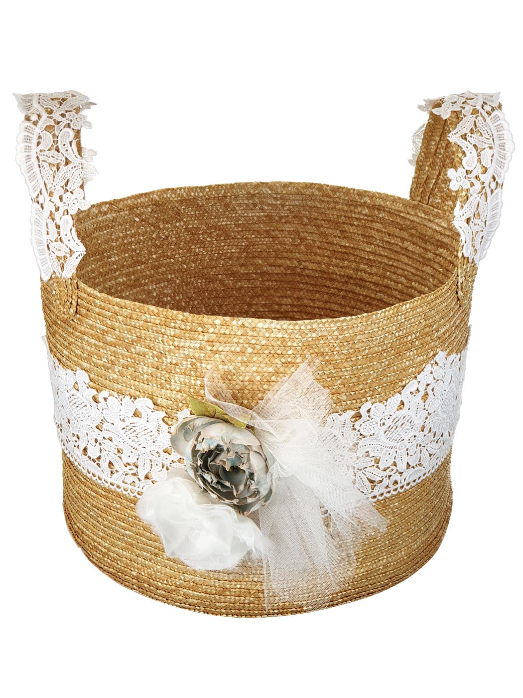 RAISA Handmade baptism basket