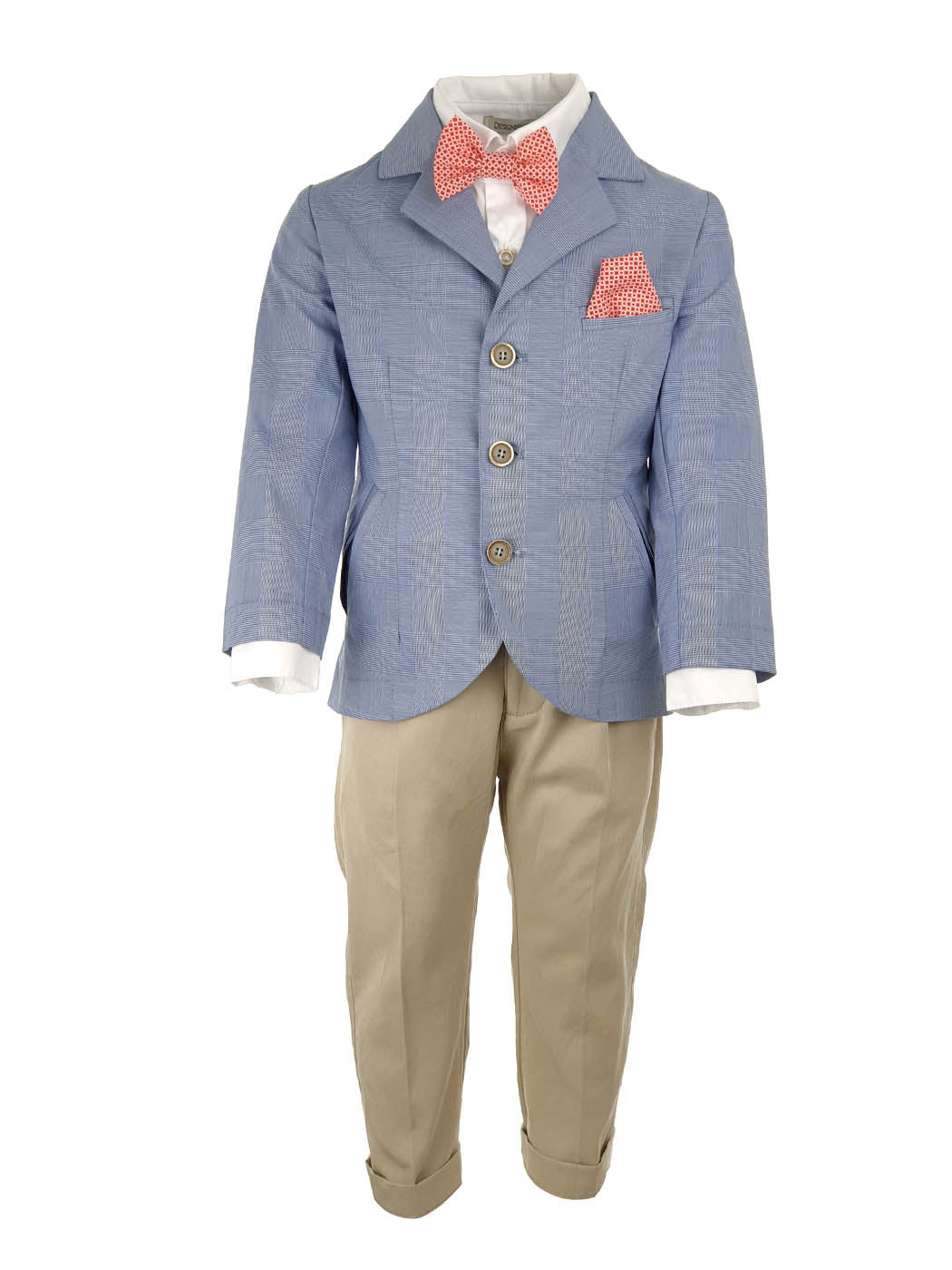 Baptism Cotton Suit set 7pcs for boy - REIMON