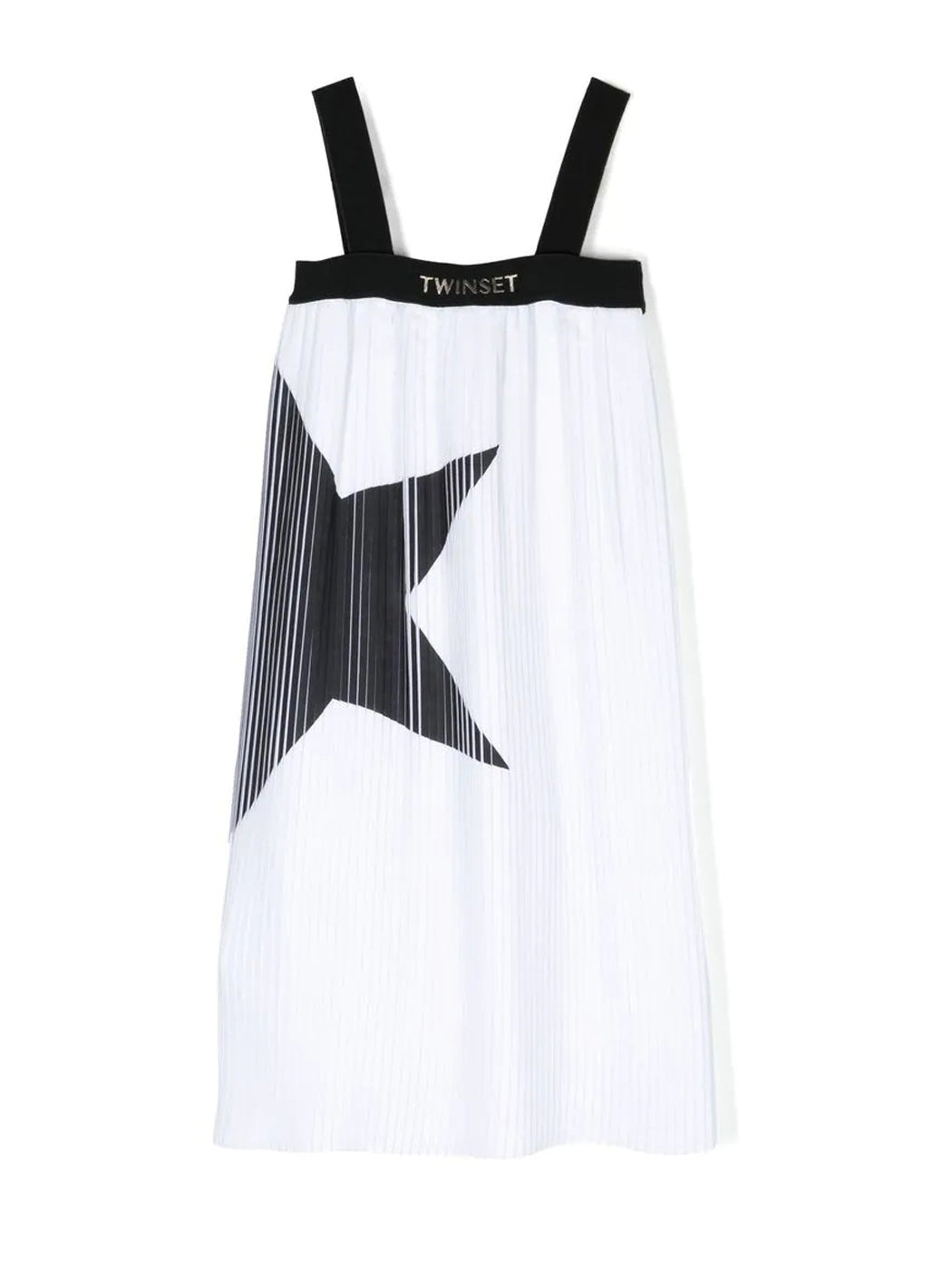 TWINSET Φούστα-φόρεμα ζορζέτ πλισέ